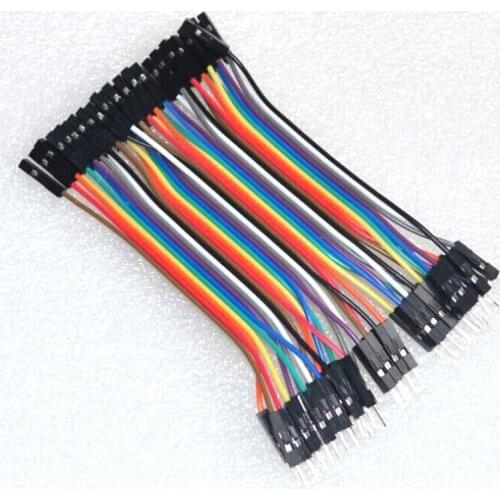 40PCS Dupont 10CM Male To Female Jumper Wire Ribbon Cable for Arduino