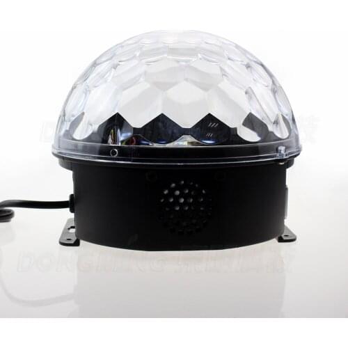 5pcs/lot Free Shipping fast delivery Crystal Magic Ball Laser Stage Lighting For Party Disco DJ Bar Bulb Lighting Show