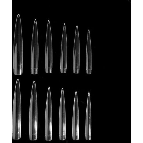 60 pcs French Nails Fake Nails Natual Or Transparent Nail Stickers Nail Art Manicure Tool