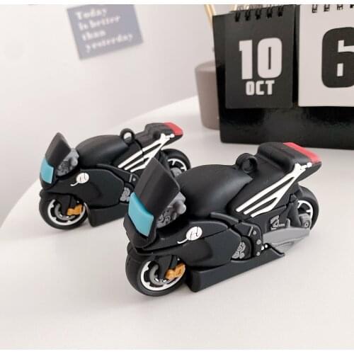 For Huawei Freebuds Pro Headphone Accessories Bluetooth Wireless Earphone case Protective Cover Cartoon 3D Cool Motorcycle