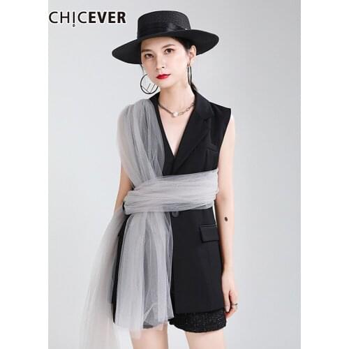 Женские жилеты CHICEVER China At AliExpress