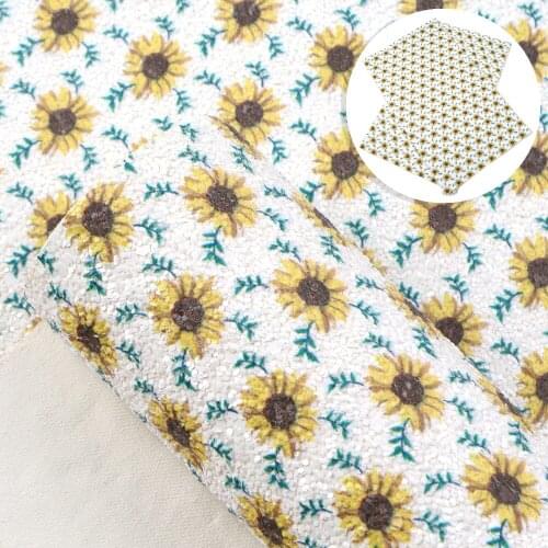 David accessories 20*33cm Chunky Glitter Synthetic Leather Patchwork For Hair Bow Bag Wallet Phone Cover DIY,1Yc10410