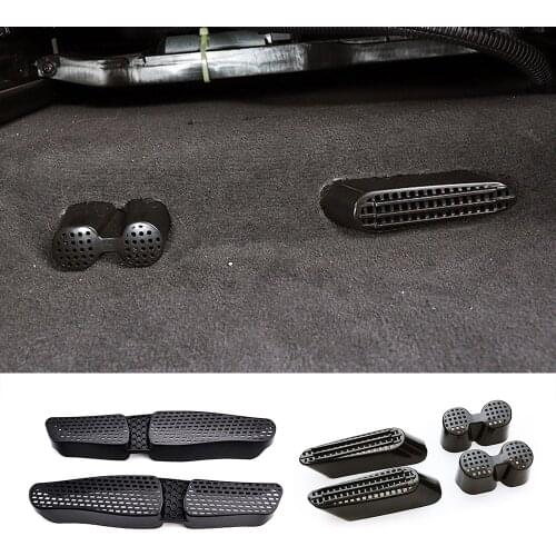 For Volkswagen VW Passat B7 B8 CC 2008-2020 Under Seat Floor AC Air Conditioner Vent Outlet Grille Protective Cover Car Trim