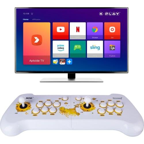 K-PLAY Game Console Multipurpose Family Growth Platform 1.0 Double Joysticks Android Controller 500 Games For Switch /PS4 / XBOX