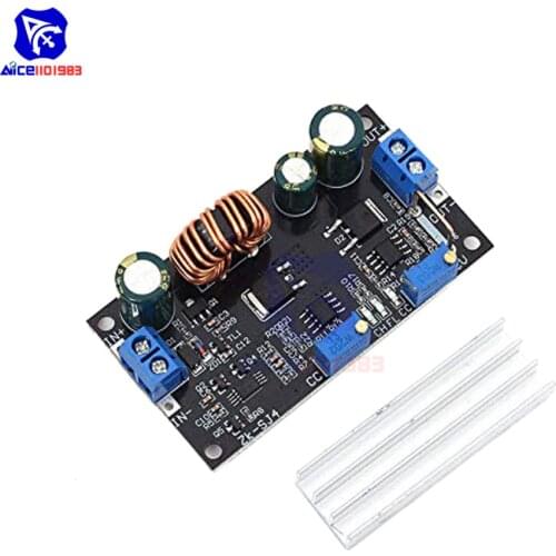 Diymore 4.8 -30V to 0.5 -30V Solar Charger Controller DC DC Adjustable Step-Up/Down Automatic Boost/Buck Converter Power Module