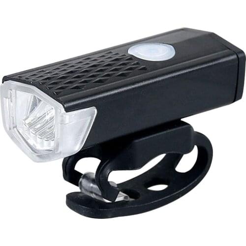Bike Light USB Rechargeable 300 Lm Bicycle Lamp Front Headlight Flashlight Bicycle Light Bicycle Accessories