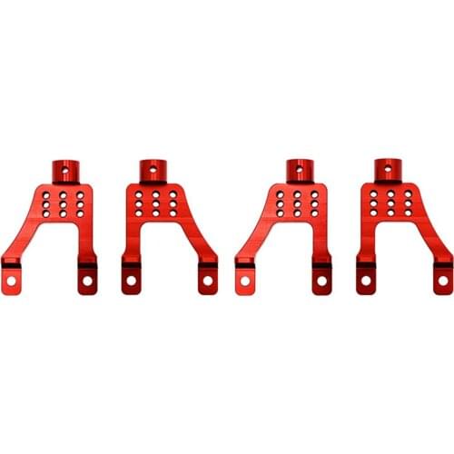 4PCS DIY PARTS Metal Shock Absorber Bracket Mount for MN86 1:12 G 4WD Climbing Car