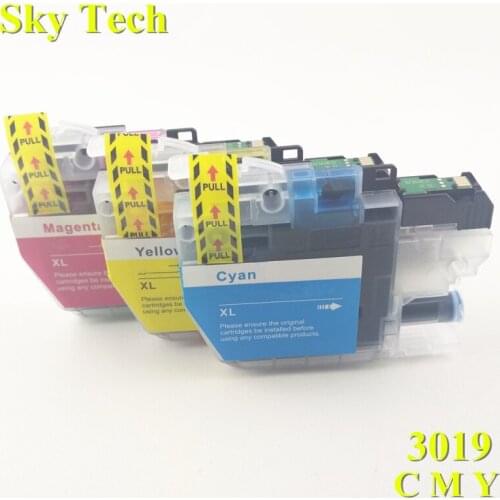 C M Y Compatible Ink Cartridge For LC3017 LC3019 XL , For Brother MFC-J5330DW MFC-J6530DW MFC-J6730DW MFC-J6930DW etc
