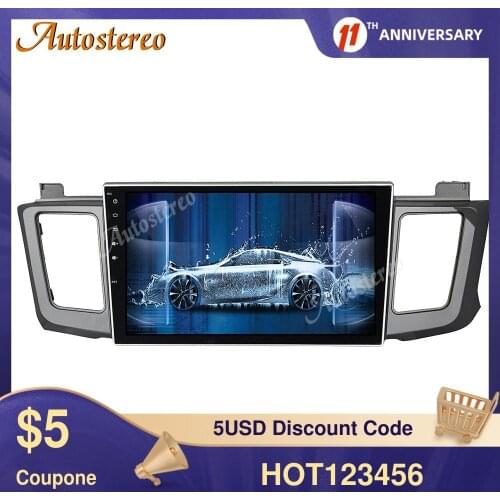 For Toyota RAV4 2012 2013 14-2018 Android 10.0 128GB Car GPS Navigation Car Multimedia Player Auto Radio Tape Recorder Headunit