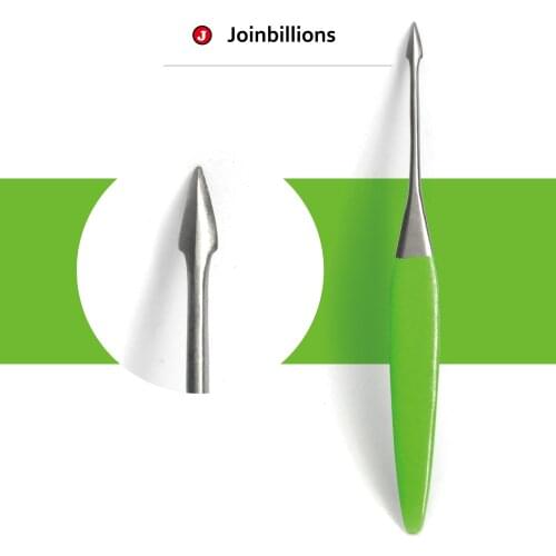 Colorful Stainless Steel Manicure Pedicure Nail Pick Toenail Cleaning Tools