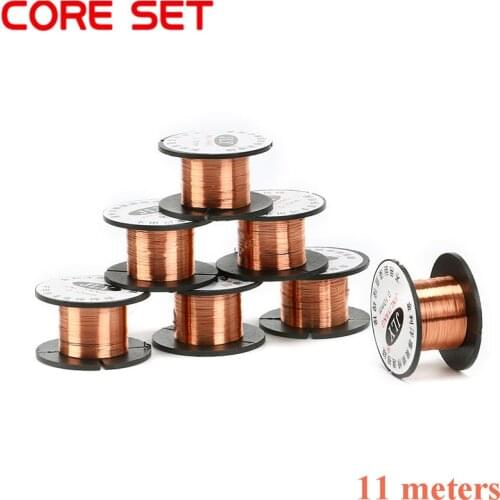 11Meter Magnet copper Wire 0.1mm Enameled Copper Wire Magnetic Coil Winding For Making Electromagnet Motor Model Copper Wire