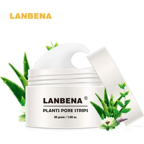LANBENA 30ml Blackhead Remover Nose Mask Pore Strip Black Mask Peeling Acne Treatment Black Deep Cleansing Skin Care