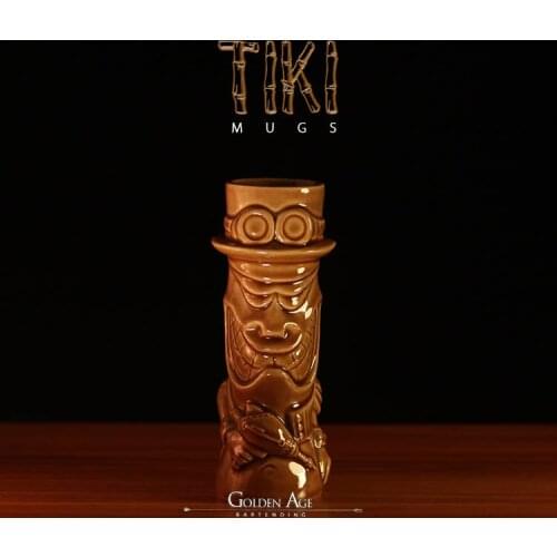 New Arrival American Facebook Bar Furnishing Articles Tiki Cup Hawaii Home Decoration Ceramic Cocktail Mug Creative Cup