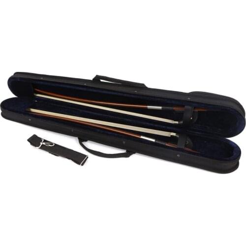 New double bass bow case For german French Bass Bow hold 2pcs Bow Bag strtong