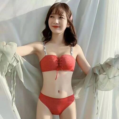 Perfering Fashion Bra set Sexy Deep V-neck Push Up Brassiere Underwear Hot-selling Vintage Letter Women push up Underwear