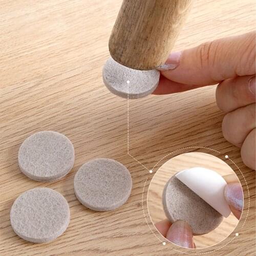 Chair Foot Pad Foot Cover Furniture Sofa Dining Table Protective Cover Floor Mute Stool Leg Cushion Non-Slip Wear-Resistant Adhe