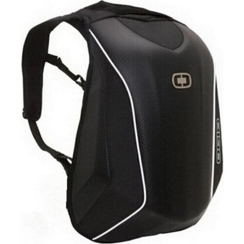 Latest version 2018 Ogio Mach 5 Knight Backpack computer Bag carbon fiber protector Motorcycle