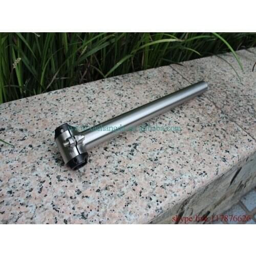 Titanium seat post custom titanium seat post
