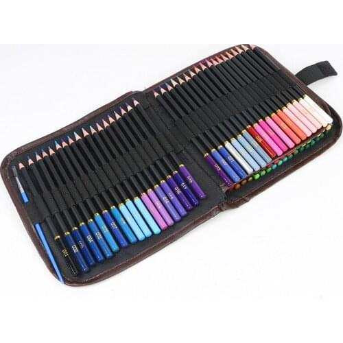 Water-soluble 72 color pencils are exported to Europe for children and primary school students