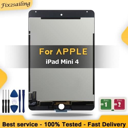 100% Tested LCD For iPad Mini 4 A1538 A1550 OEM New LCD Display Touch Screen Panel Assembly Replacement LCD Digitzer