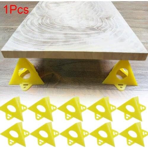 1pcs/Set Portable Pyramid Stands Set Non-stick Material Pads Carpenter Tools Feet Accessories Woodworking Triangle Painter L9L4