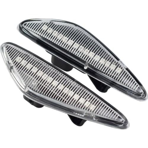 2Pcs Car Dynamic LED Side Marker Light Turn Signal Light for Mazda 6 Atenza GH 2008 2009 2010 2011 2012