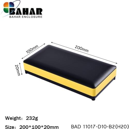 Aluminum enclosure desk top aluminum ABS housing for electronics project case extruded aluminum enclosure