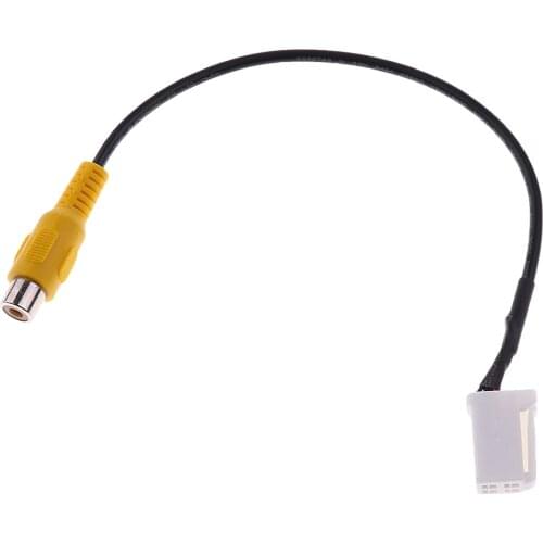 Automative Reverse Back Up Camera Video Wire Cable Plug Adapter for Toyota Camry
