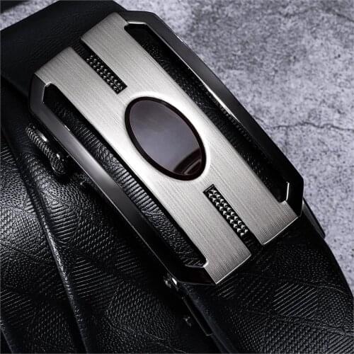 Men Belt Buckle Metal Autoamtic Buckle Men Plaque Belt Buckles For 3.5cm Ratchet Belts Men Apparel Accessories Belt Head DiBanGu
