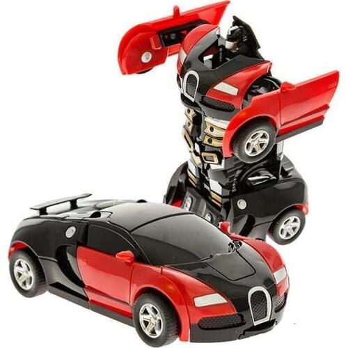 Automatic Robot Of Light Car Red Color-Robot Toys-Car Toys-Automatic Toys-Trend Toys-Best price-Free Shipping