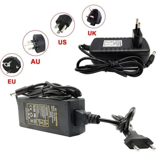DC5V/12V Power Supply 1/2/3/5/6/7/8/10A Led Transformer For 5050 WS2812B WS2813B SK6812 And WS2811 WS2815 Light Strip