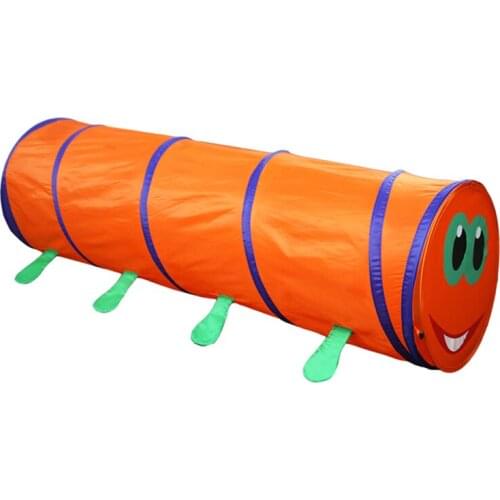 Baby Crawl Tunnel Indoor Outdoor Kids Play Tent Childrens Tent Animal Caterpillar Crawling Baby Tunnel Toys