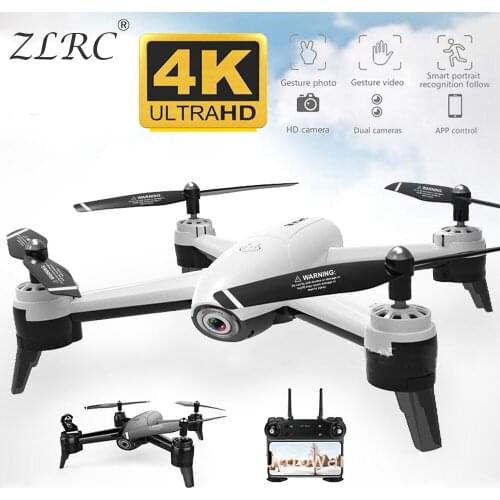 SG106 Wifi RC Drone 4K 1080P 720P HD Dual Camera Optical Flow Aerial Quadcopter FPV Drone Long Battery Life Toys For Kids