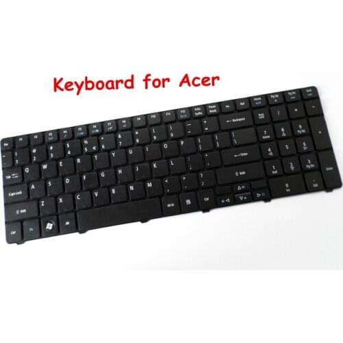 US Keyboard for Acer Aspire 7540 7540G 5538 5538G 5542 5542G 7741 7741G MS2264 MS2279 PK130C87A07 Black