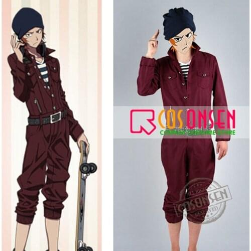 COSPLAYONSEN K Project Missing Kings Yata Misaki Cosplay Costume Red Jumpsuit Custom Made