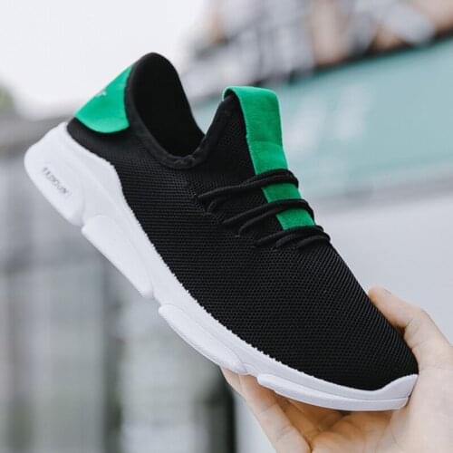 2019 New Mens Shoes Trend Fashion Mens Casual Sports Shoes Mens Comfortable Breathable Running Shoes Sneakers Basket