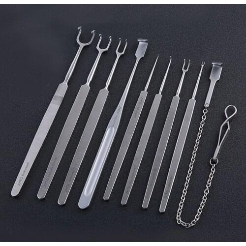 Rhinoplasty hook double eyelid eye bag single claw double claw spherical blunt head sharp head