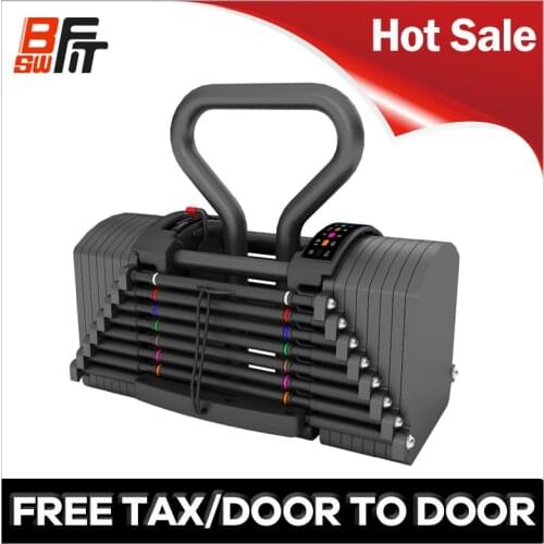 New Power Block Weight Lifting Adjustable Kettlebell 40kg Single Hand Price Dumbbell