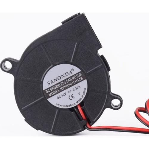 Manufacturers make 5015 blower fan dc 12 v 0.30 A turbine parameters can be customized