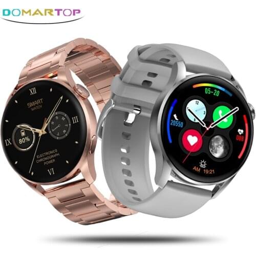 HD 390*390 Smart Watch Men 1.36 inch Full Touch Sport Heart Rate Sleep Monitor IP68 Waterproof iOS Android Upgrad Global Version