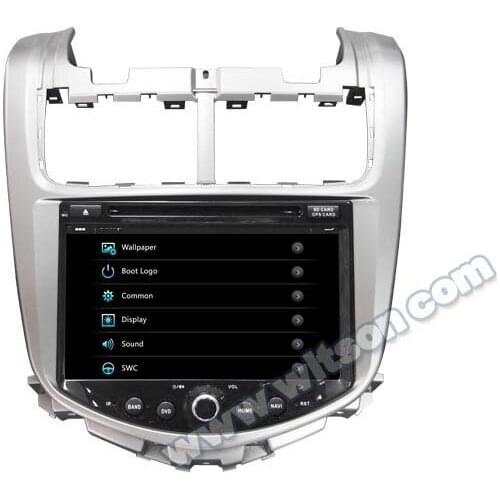 8" Capacitive Touch Screen Special Car DVD for Chevrolet Aveo 2014-2016 & Chevrolet Sonic 2014-2016 & Holden Barina 2014-2016