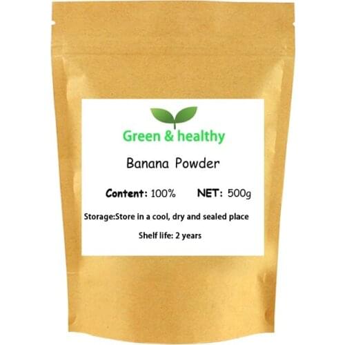 100% Pure banana flavour powder banana dried powder banana fruit powder free shipping