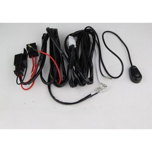 12v 180w / 24v 360w 40A Relay Car Motorcycle Offroad truck led work light bar Halogen headlight 4x4 Spotlight switch for 2 lamps