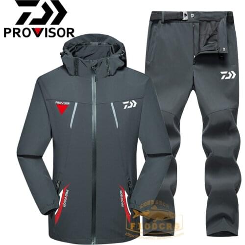 2022 DAWA Fishing Jacket Spring Autumn Outdoor Waterproof Fishing Set Reflected Fishing Clothes DAIWA Fishing Suit Fishing Pants