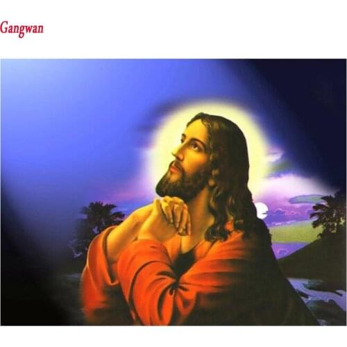 Diamond painting Jesus Thinking icon full diamond embroidery sale cross stitch diamond mosaic picture of rhinestones home decor