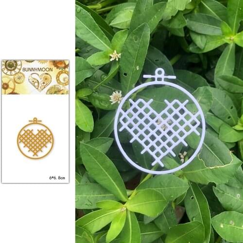 CH New Arrival 2021 Heart Metal Cutting Dies 3D DIY Scrapbooking Carbon Sharp Craft Die Photo Invitation Cards Decoration