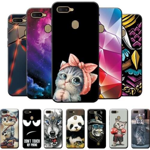 Case For OPPO A5S Case For OPPO A5S A5 S A 5S Cover Cute Protective Case For OPPO A5S Silicone Soft TPU Phone Cover Bumper A5S