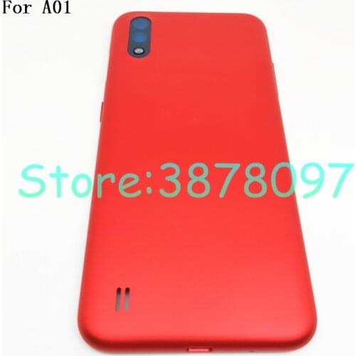 New Original 5.7 inches For Samsung Galaxy A01 Battery Back Cover Rear Case With Logo
