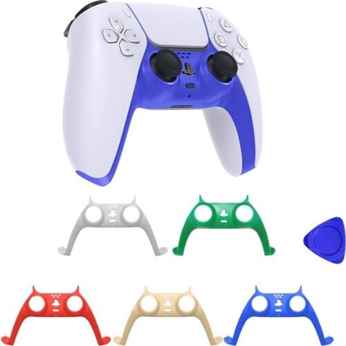 PS5 Controller Faceplate, Custom Decoration DIY Faceplate Replacement Cover Accessory, ABS Shell Case Cover for PS5 DualSense Wi