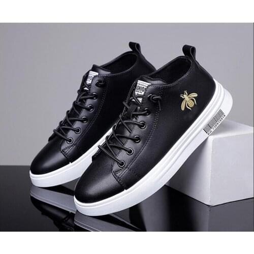 2020 New Mens Leather Shoes Korean Trend Comfortable Loafer Men Shoes British Fashion Men Sneakers New Moccasins